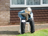 Click to Enlarge this image of a Harpole Scarecrow (2008/photo2008_408.jpg)