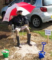 Click to Enlarge this image of a Harpole Scarecrow (2008_2/100_2600.jpg)