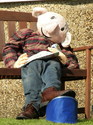Click to Enlarge this image of a Harpole Scarecrow (2008_2/100_2642.jpg)