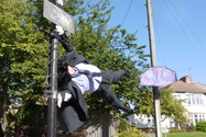 Click to Enlarge this image of a Harpole Scarecrow (2009/095.jpg)
