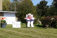 Click to Enlarge this image of a Harpole Scarecrow (2009/155.jpg)
