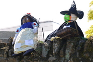 Click to Enlarge this image of a Harpole Scarecrow (2009/156.jpg)