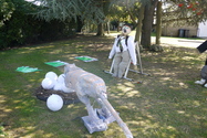 Click to Enlarge this image of a Harpole Scarecrow (2009/175.jpg)