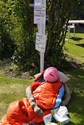 Click to Enlarge this image of a Harpole Scarecrow (2009/204.jpg)