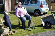 Click to Enlarge this image of a Harpole Scarecrow (2009/210.jpg)