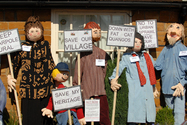 Click to Enlarge this image of a Harpole Scarecrow (2009_2/54.jpg)